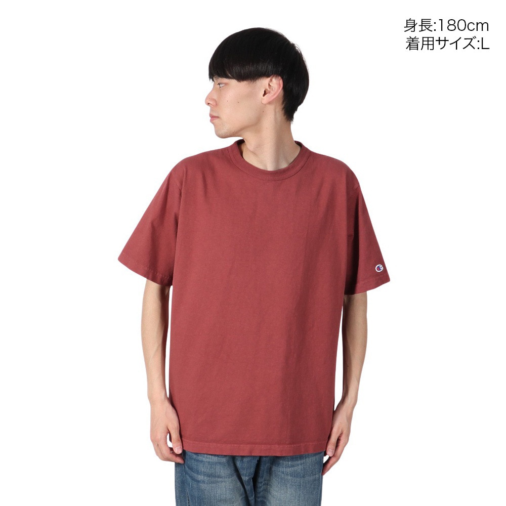 チャンピオン-ヘリテイジ（CHAMPION-HERITAGE）（メンズ）ティーテンイレブン ショートスリーブTシャツ MADE IN USA GARMENT DYE C5-B304 8LB