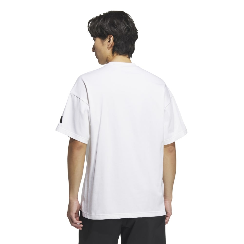 アディダス（adidas）（メンズ）ルーズフィット ヘビーシングルジャージー 半袖ポケットTシャツ KQD20-JM2027