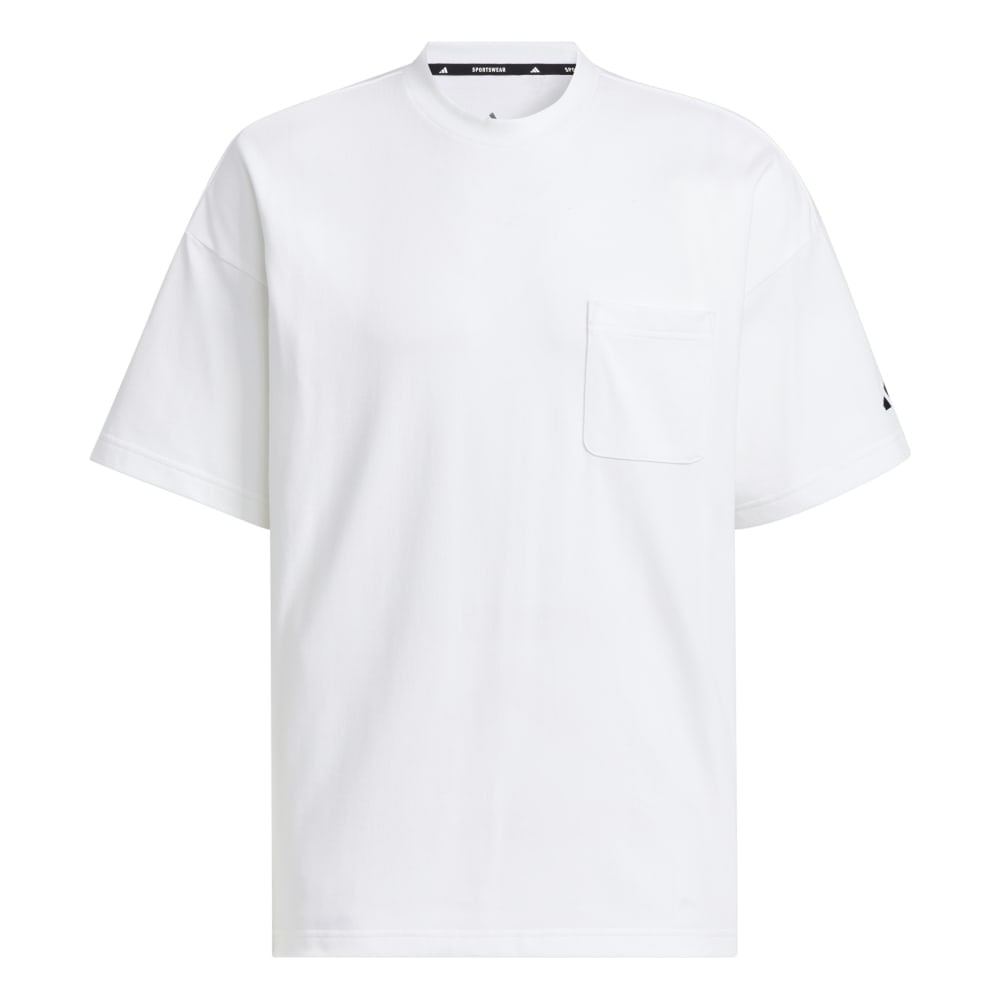 アディダス（adidas）（メンズ）ルーズフィット ヘビーシングルジャージー 半袖ポケットTシャツ KQD20-JM2027
