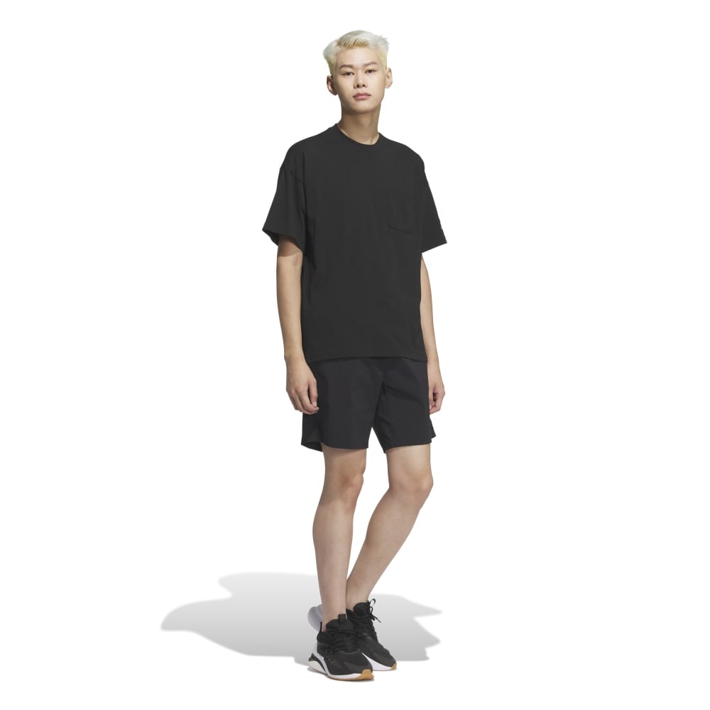 アディダス（adidas）（メンズ）ルーズフィット ヘビーシングルジャージー 半袖ポケットTシャツ KQD20-JM2028