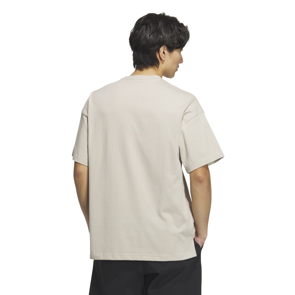 アディダス（adidas）（メンズ）ルーズフィット ヘビーシングルジャージー 半袖ポケットTシャツ KQD20-JM2029