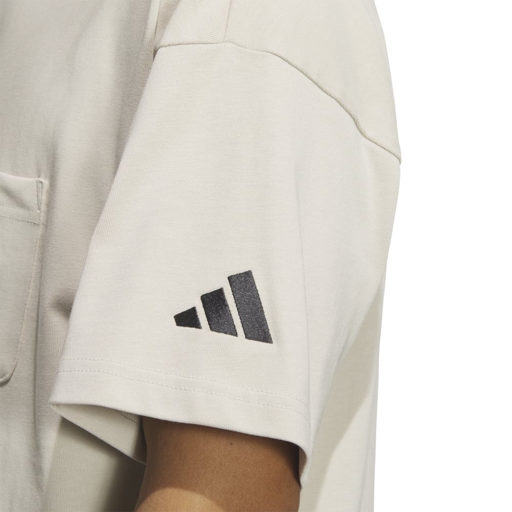 アディダス（adidas）（メンズ）ルーズフィット ヘビーシングルジャージー 半袖ポケットTシャツ KQD20-JM2029