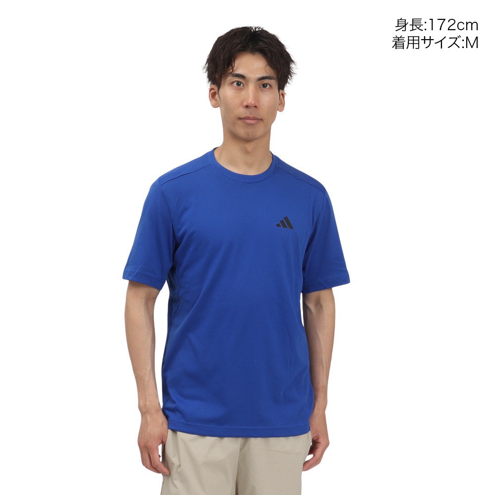 アディダス（adidas）（メンズ）AEROREADY デザインド トゥ ムーブ Feelready スポーツ半袖Tシャツ IWO37-GT5551