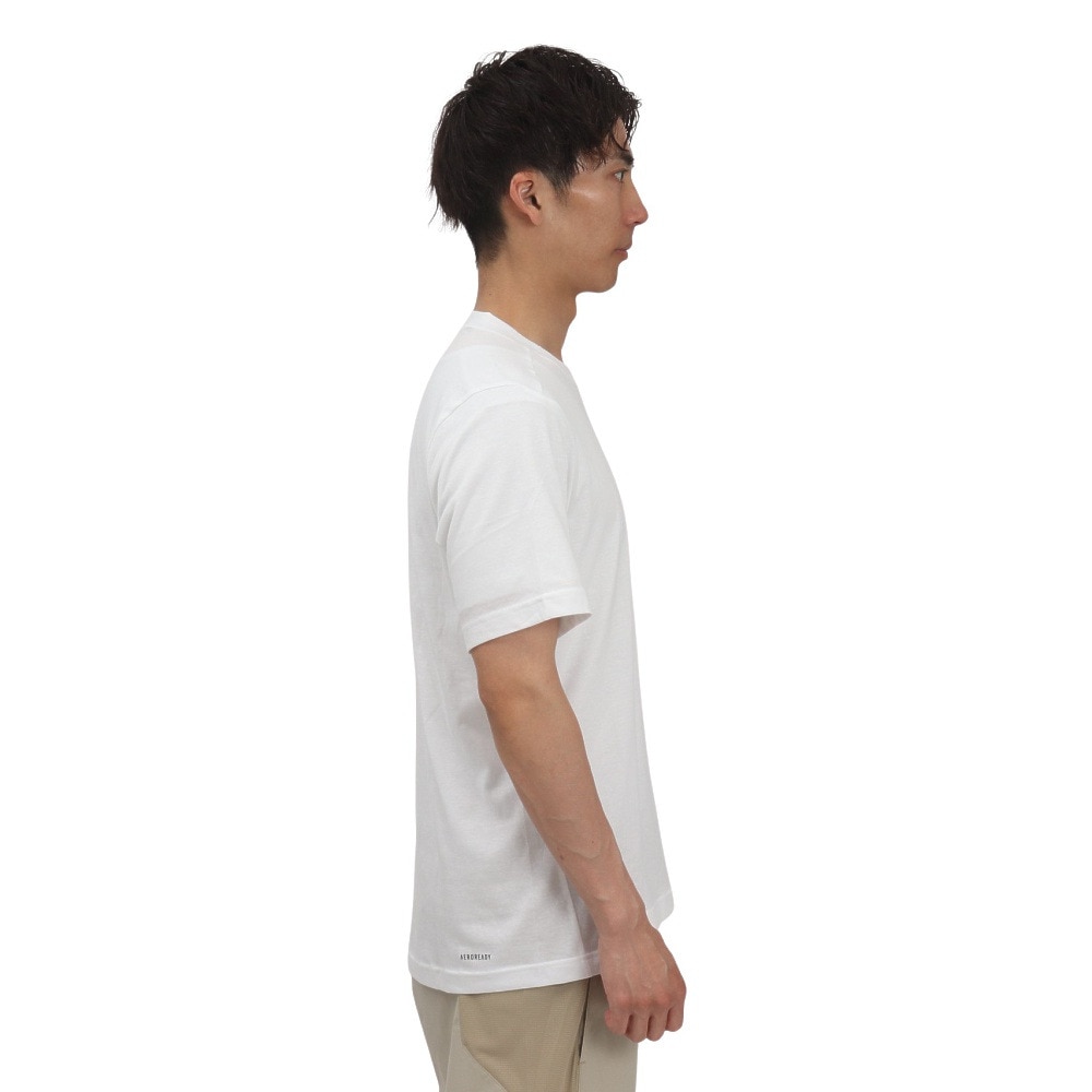 アディダス（adidas）（メンズ）AEROREADY デザインド トゥ ムーブ Feelready スポーツ半袖Tシャツ IWO37-GT5558