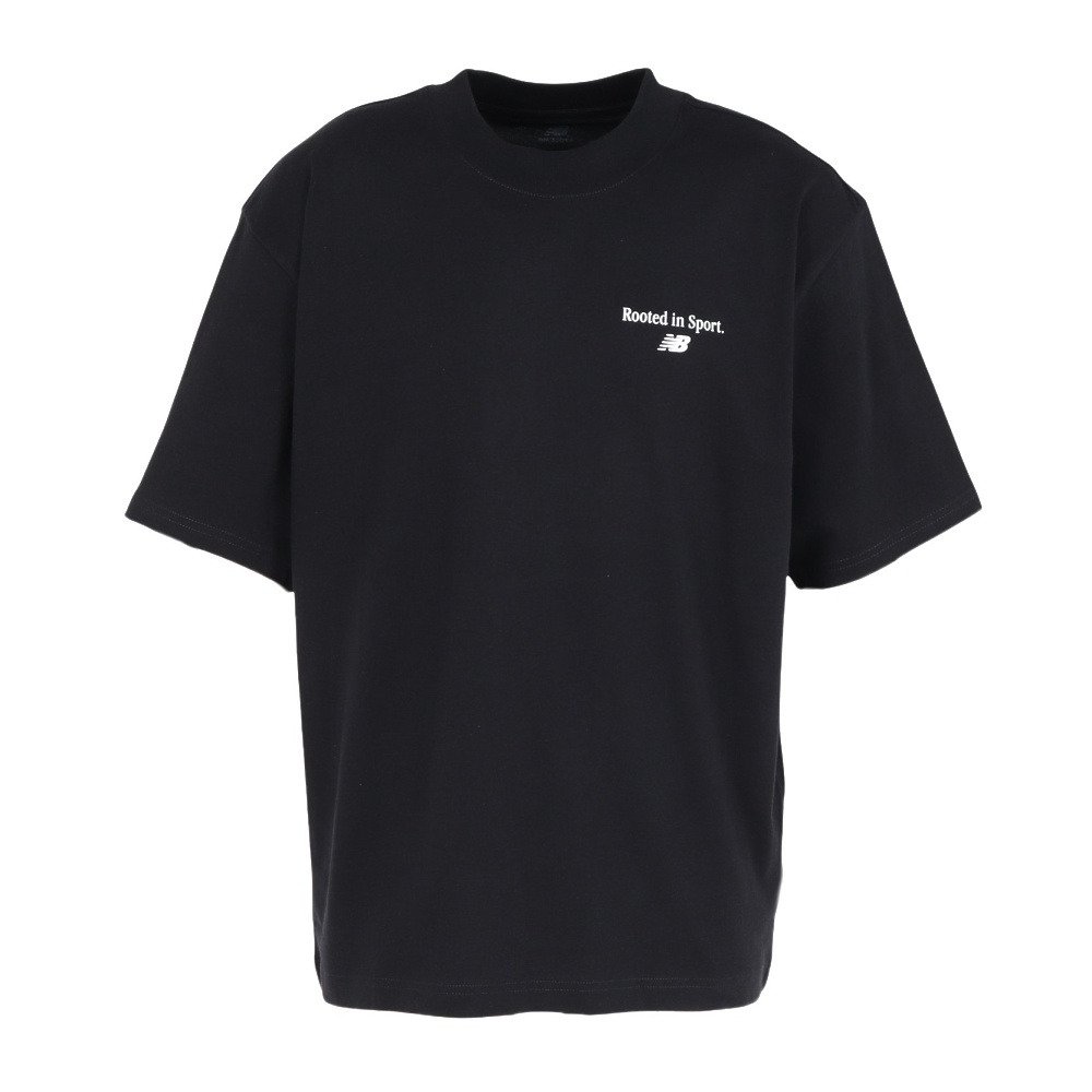 New Balance TシャツとショーツセットMサイズブラック/カモフラージュ ニューバランス（new balance）（メンズ）ルーティドコラージュ T