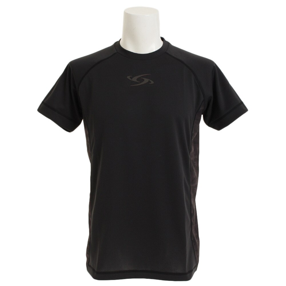  Tシャツ メンズ サイクルエアー 半袖Tシャツ 863W8ID5702 BLK オンライン価格