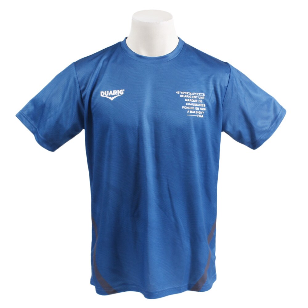  ドライプラス UV メッシュ総柄Tシャツ 863D9CD9311 BLU オンライン価格