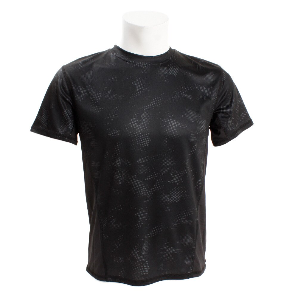  Tシャツ ドライプラスUVプリント半袖Tシャツ 863PG9SD9290BLK