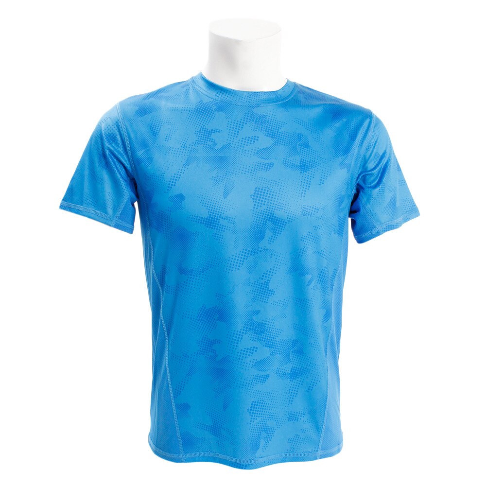  Tシャツ ドライプラスUVプリント半袖Tシャツ 863PG9SD9290BLU オンライン価格