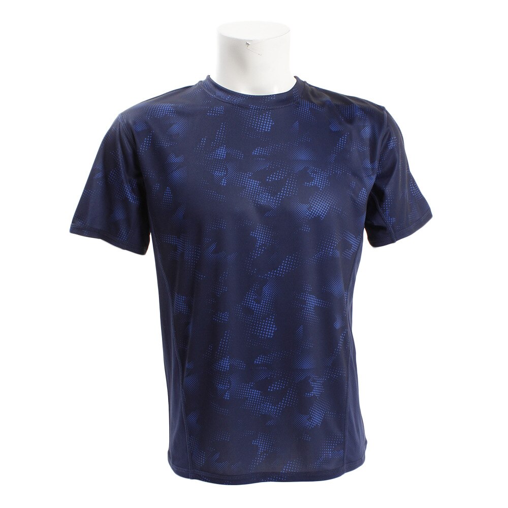  Tシャツ ドライプラスUVプリント半袖Tシャツ 863PG9SD9290NVY