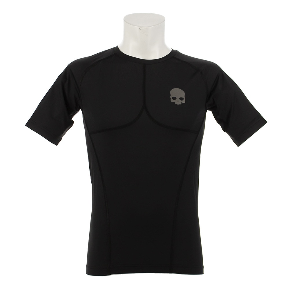 パフォーマンス スキンTシャツ RG0017 BLACK オンライン価格の大画像