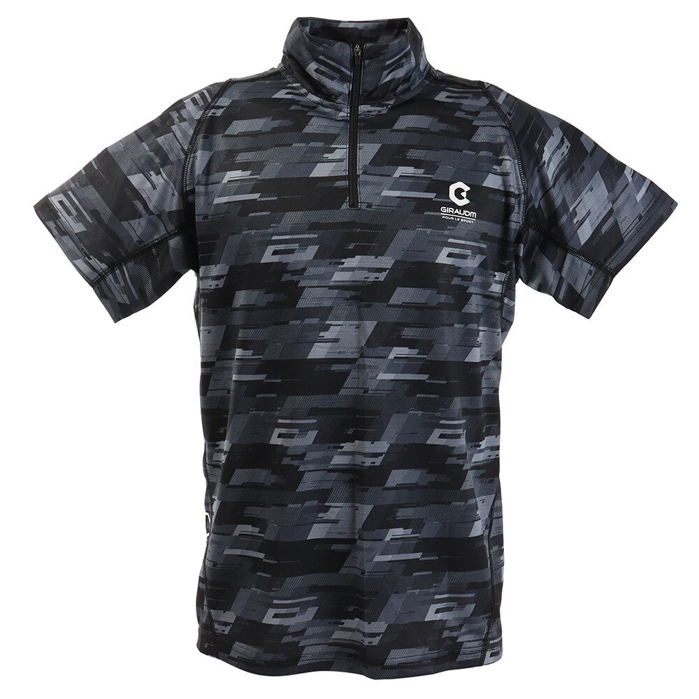  ドライプラスUV ハーフジップTシャツ 863GM0HD2474 BLK オンライン価格