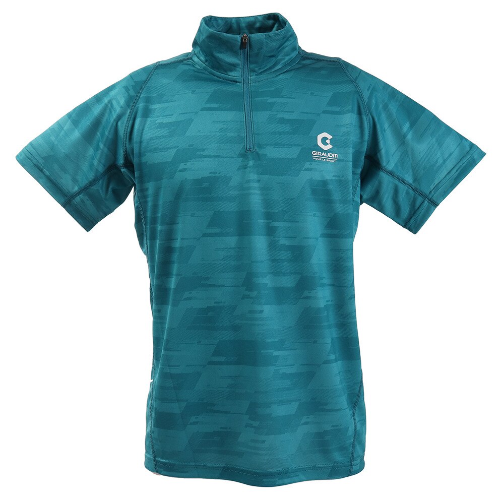  ドライプラスUV ハーフジップTシャツ 863GM0HD2474 BLU