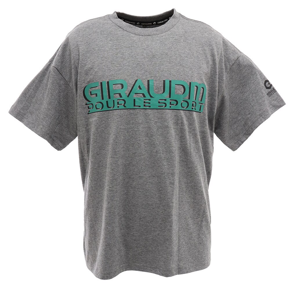  Tシャツ メンズ ドライプラス UV 半袖Tシャツ 863GM0CD2437 GRY