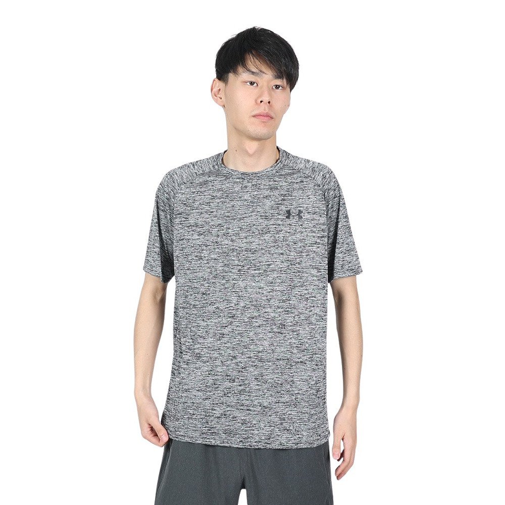 UAテック ショートスリーブTシャツ2.0 トレーニング 1358553 BLK/BLK AT カットソー 2