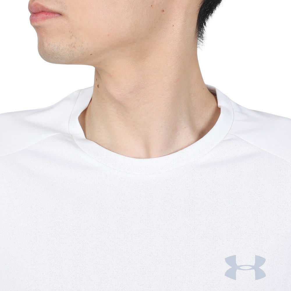 アンダーアーマー（UNDER ARMOUR）（メンズ）UAテック ショートスリーブTシャツ2.0 トレーニング 1358553 WHT/OVC AT カットソー