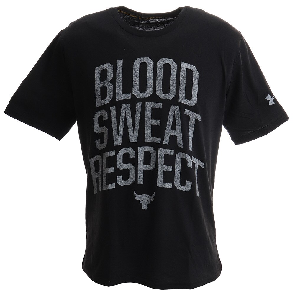  Tシャツ メンズ PROJECT ROCK ショートスリーブ B・S・R Tシャツ 1351583 BLK/SUW AT オンライン価格