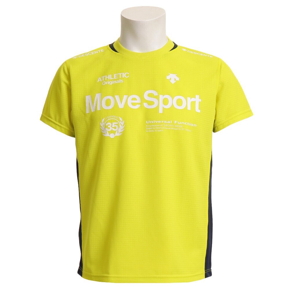  グリッドニット ハイブリッドTシャツ DMMNJA51 YL