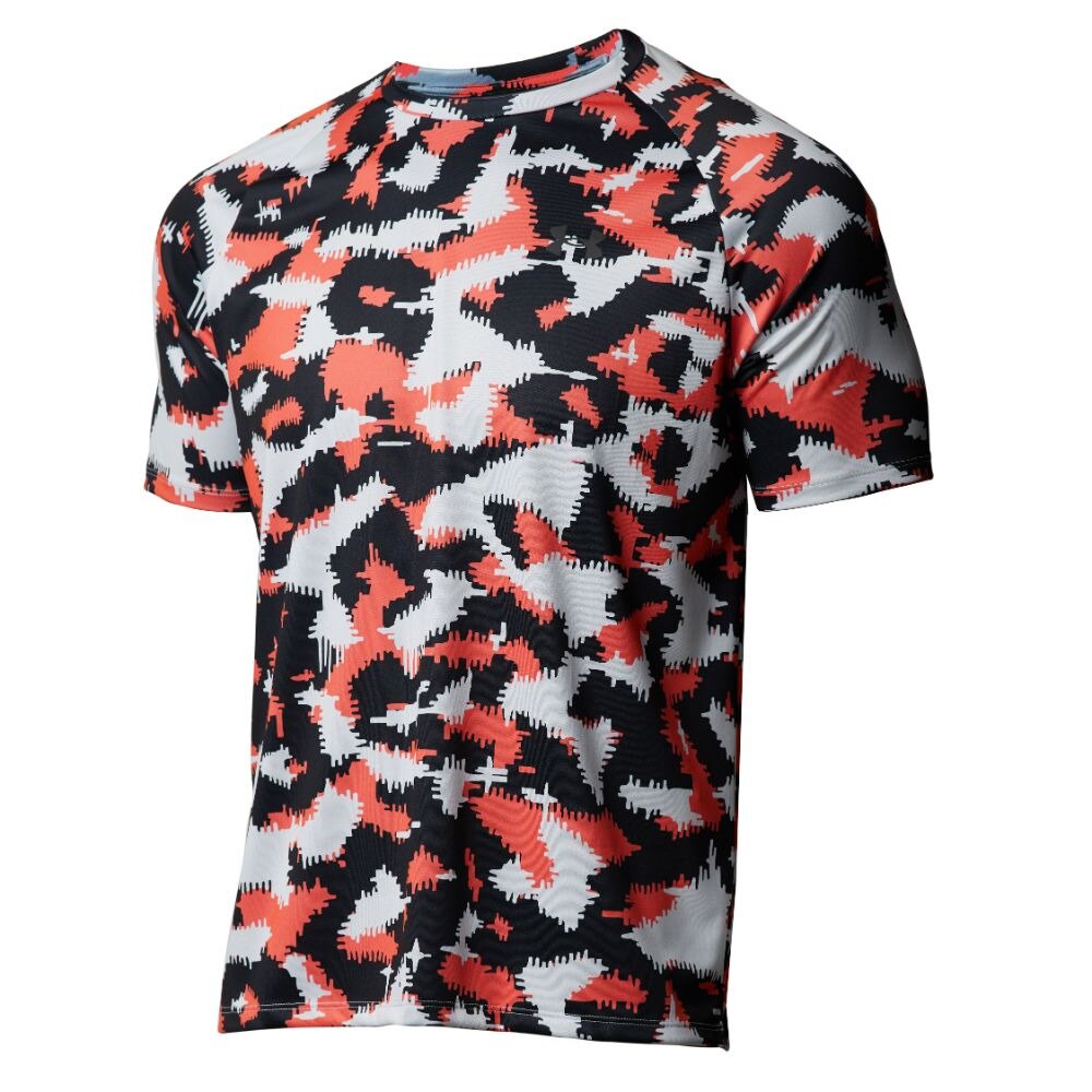  テック2.0 カモ 半袖Tシャツ 1361464 HGY/BLK AT