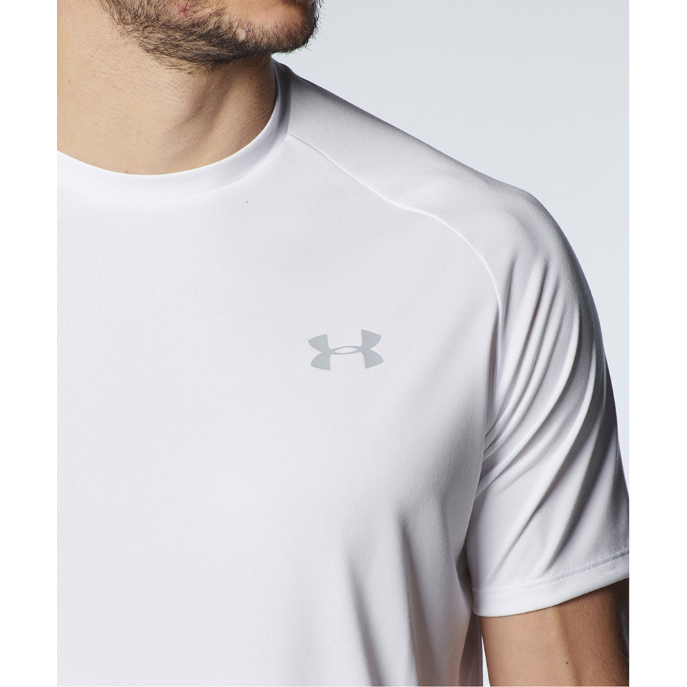 アンダーアーマー（UNDER ARMOUR）（メンズ）UAテック ショートスリーブTシャツ2.0 トレーニング 1358553 WHT/OVC AT カットソー