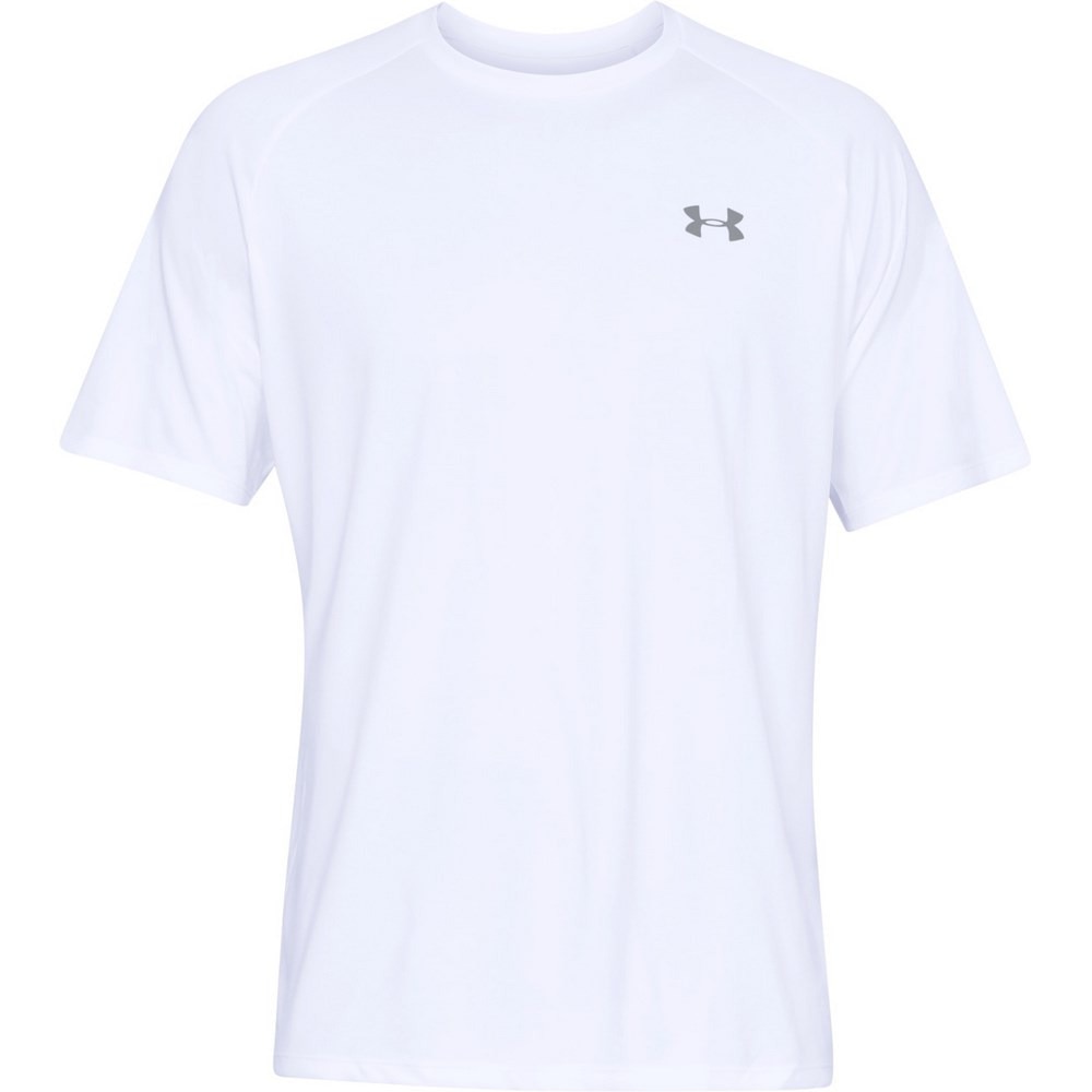 アンダーアーマー（UNDER ARMOUR）（メンズ）メンズ テック2.0 ショートスリーブ Tシャツ 1358553 WHT/OVC AT 半袖