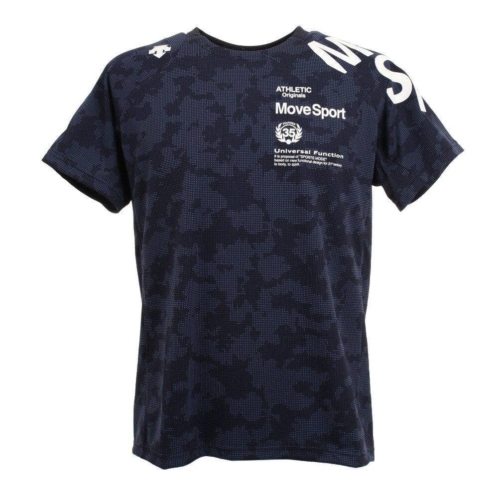 ジャガードグラフィック 半袖Tシャツ DMMRJA55 NV
