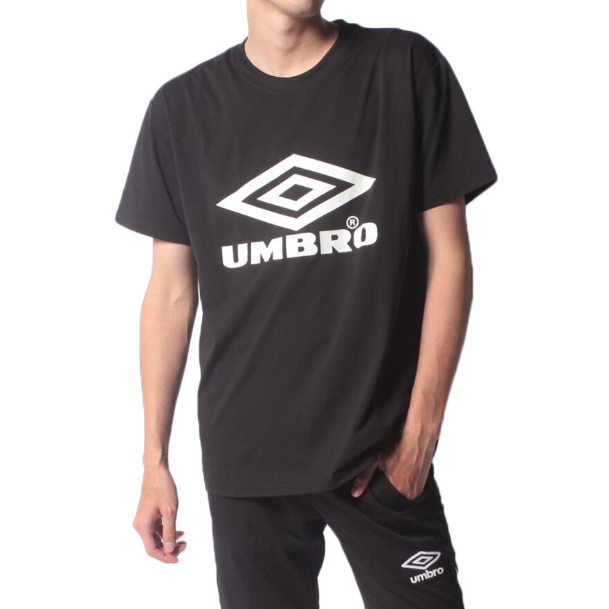 半袖tシャツ ビックロゴ Ulurja56 Blk アンブロ スーパースポーツゼビオ 半袖tシャツ ビックロゴ Ulurja56 Blk アンブロ スーパースポーツゼビオ