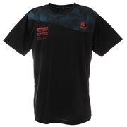 ジローム（GIRAUDM）（メンズ）ドライ 吸汗速乾 UVカット 半袖メッシュTシャツ 863GM1CD6662 BLK