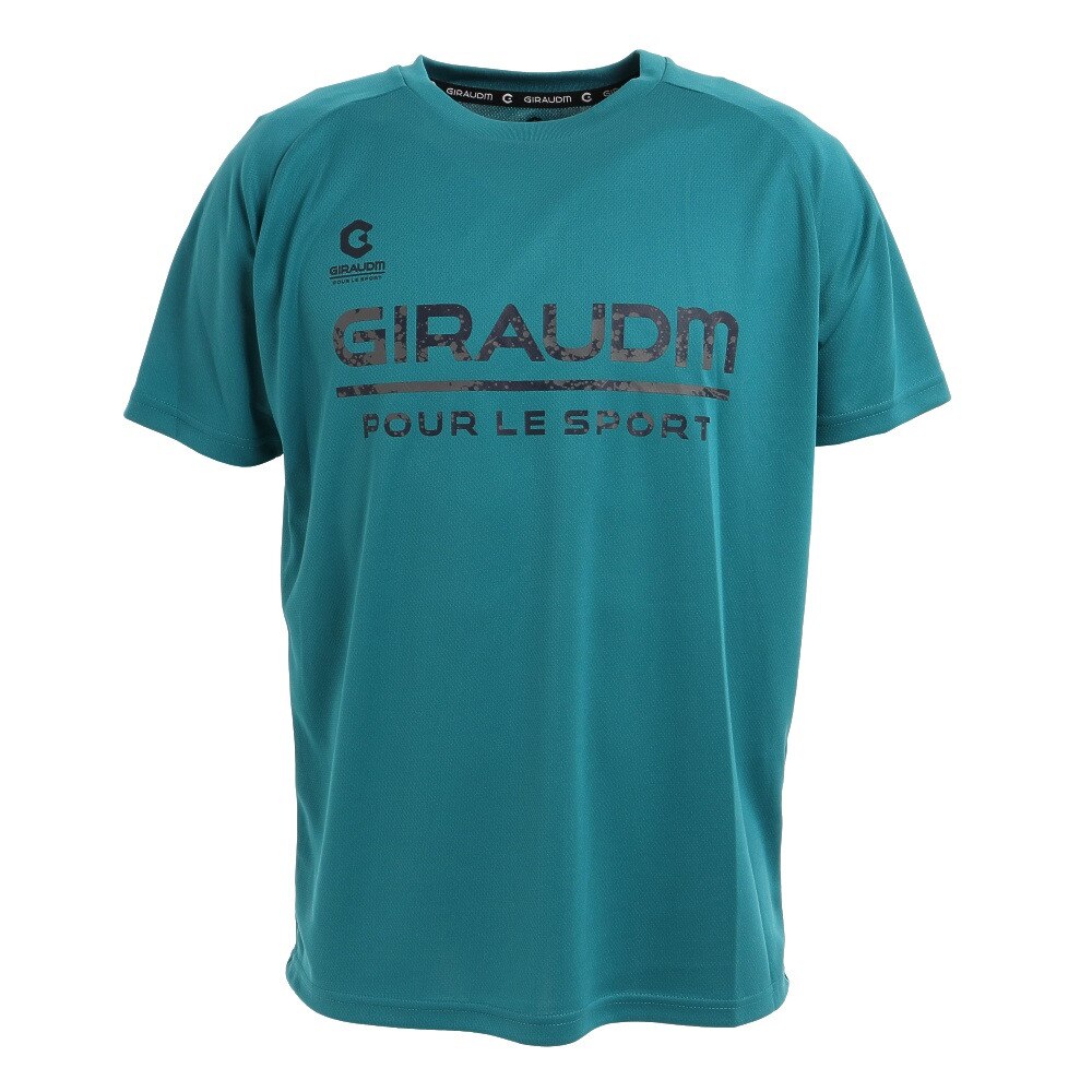  洗っても機能が続く UVカット 速乾  UV 吸汗速乾 半袖メッシュTシャツ 863GM1CD6664 GRN