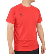 ジローム（GIRAUDM）（メンズ）ドライ 吸汗速乾 UVカット 半袖メッシュTシャツ 863GM1CD6670 RED