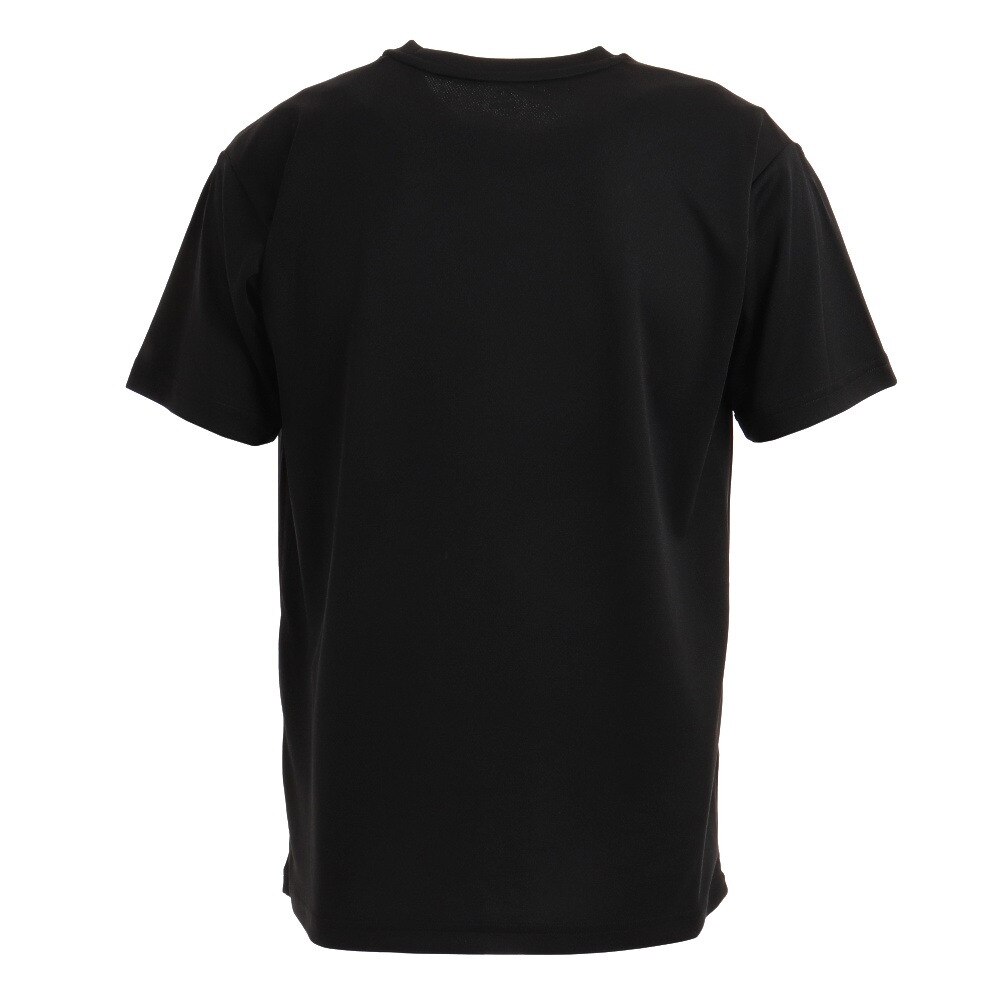 ジローム（GIRAUDM）（メンズ）洗っても機能が続く UVカット 速乾  UV 吸汗速乾 半袖メッシュTシャツ 863GM1CD6671 BLK★★★