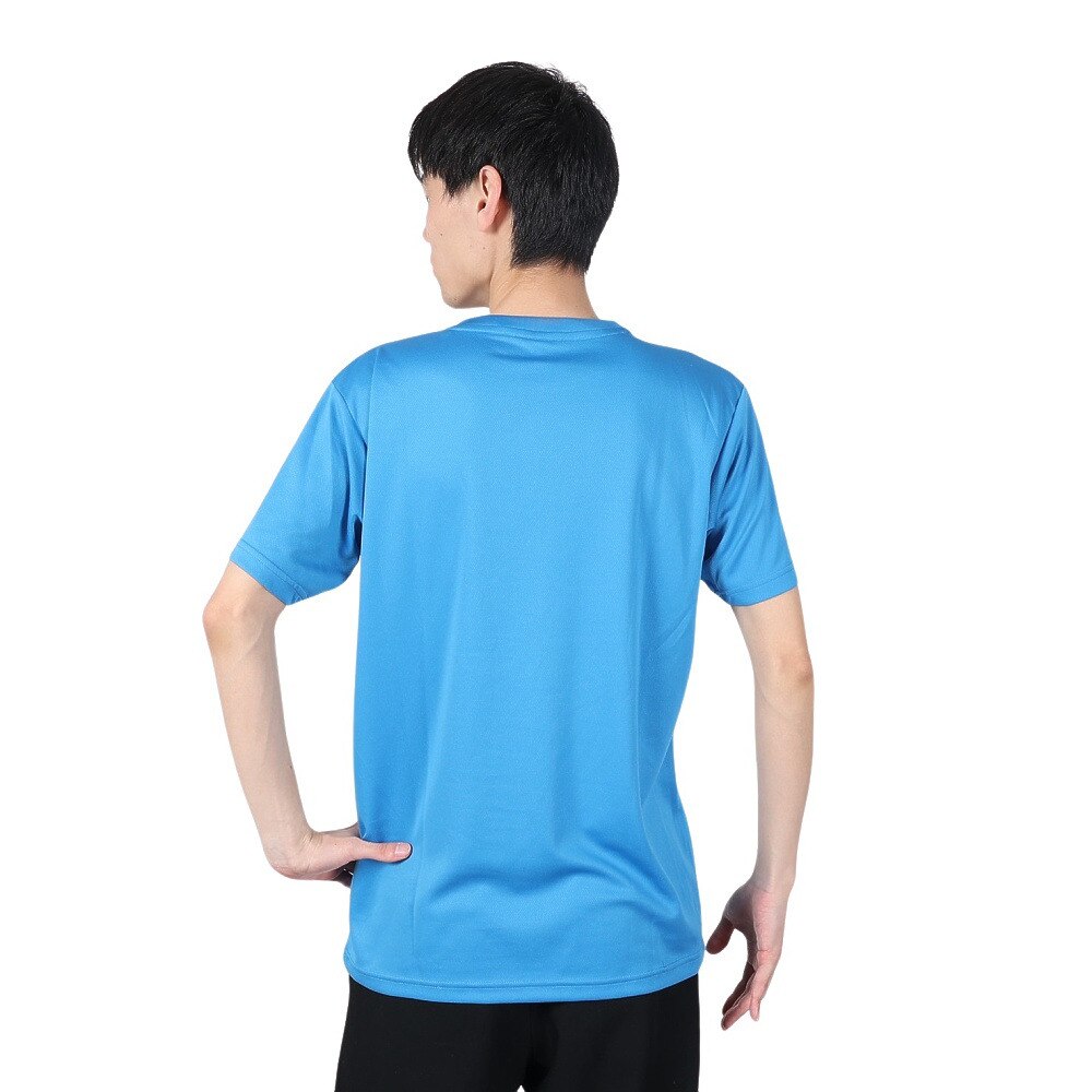 ジローム（GIRAUDM）（メンズ）洗っても機能が続く UVカット 速乾  UV 吸汗速乾 半袖メッシュTシャツ 863GM1CD6671 BLU★★★
