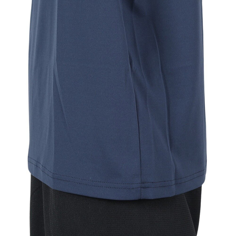 ジローム（GIRAUDM）（メンズ）ドライ 吸汗速乾 接触冷感 UVカット ハイブリッド半袖Tシャツ 863GM1EG6708 NVY