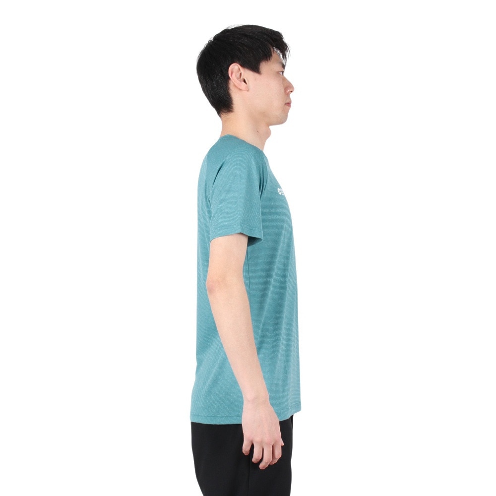 ジローム（GIRAUDM）（メンズ）洗っても機能が続く UV 吸汗速乾冷感 ドライプラスクール 半袖Tシャツ 863GM1ES6704 GRN 冷感 接触冷感 クール★★★