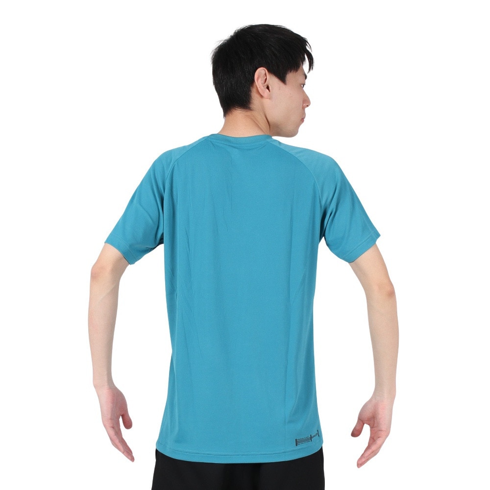 ジローム（GIRAUDM）（メンズ）ドライ 吸汗速乾 接触冷感 UVカット 半袖Tシャツ 863GM1ES6705 GRN 冷感 クール