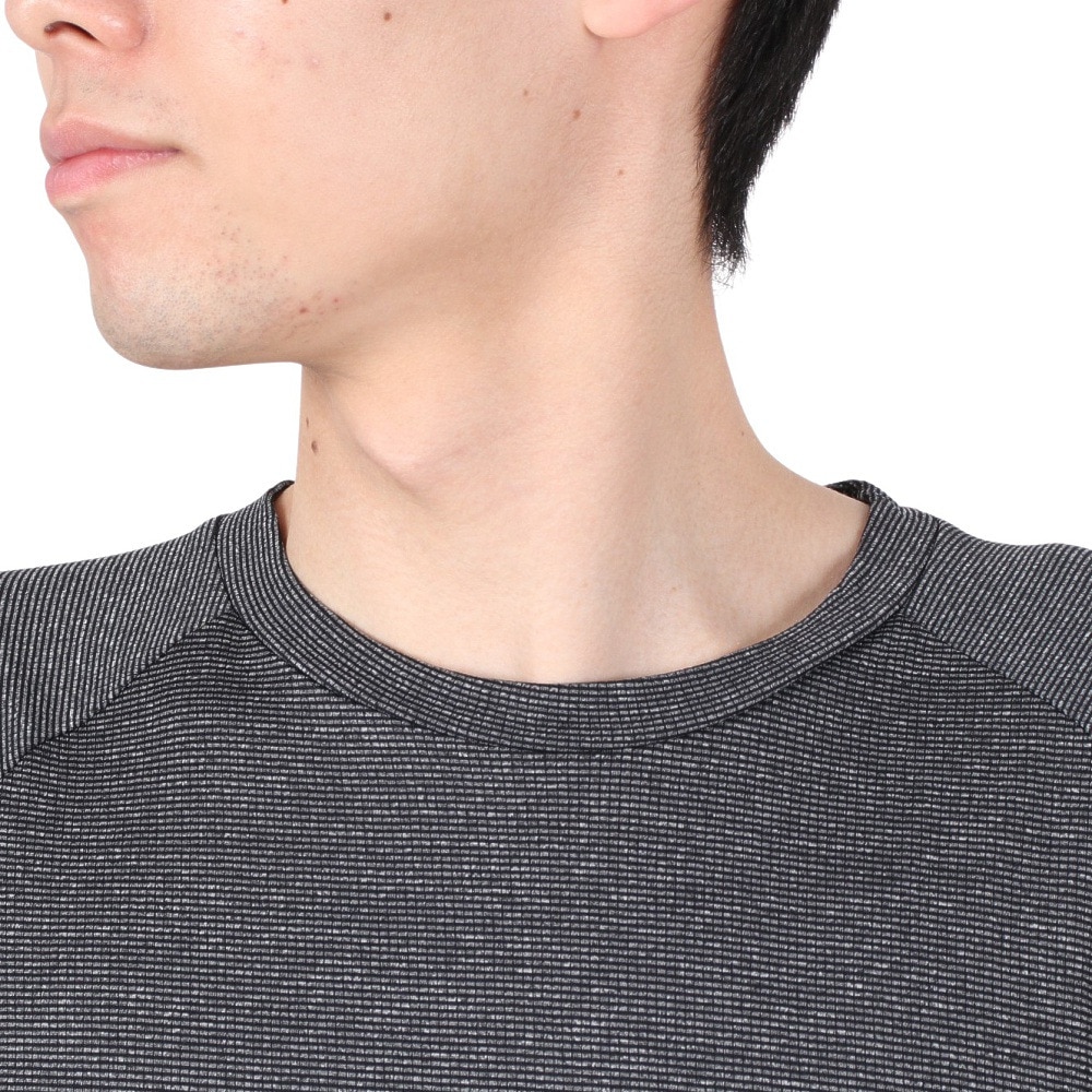 ジローム（GIRAUDM）（メンズ）ドライ 吸汗速乾 接触冷感 UVカット 半袖Tシャツ 863GM1ES6707 BLK 冷感 クール