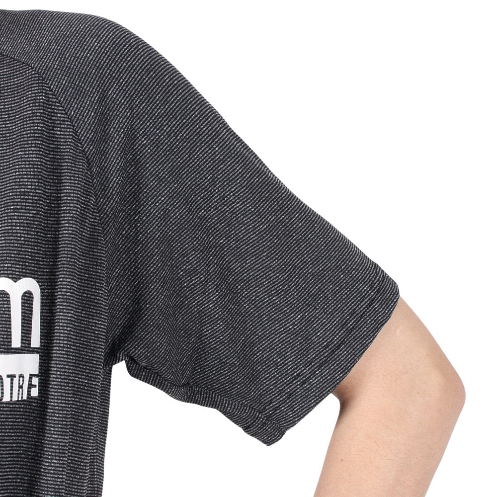 ジローム（GIRAUDM）（メンズ）ドライ 吸汗速乾 接触冷感 UVカット 半袖Tシャツ 863GM1ES6707 BLK 冷感 クール★★★