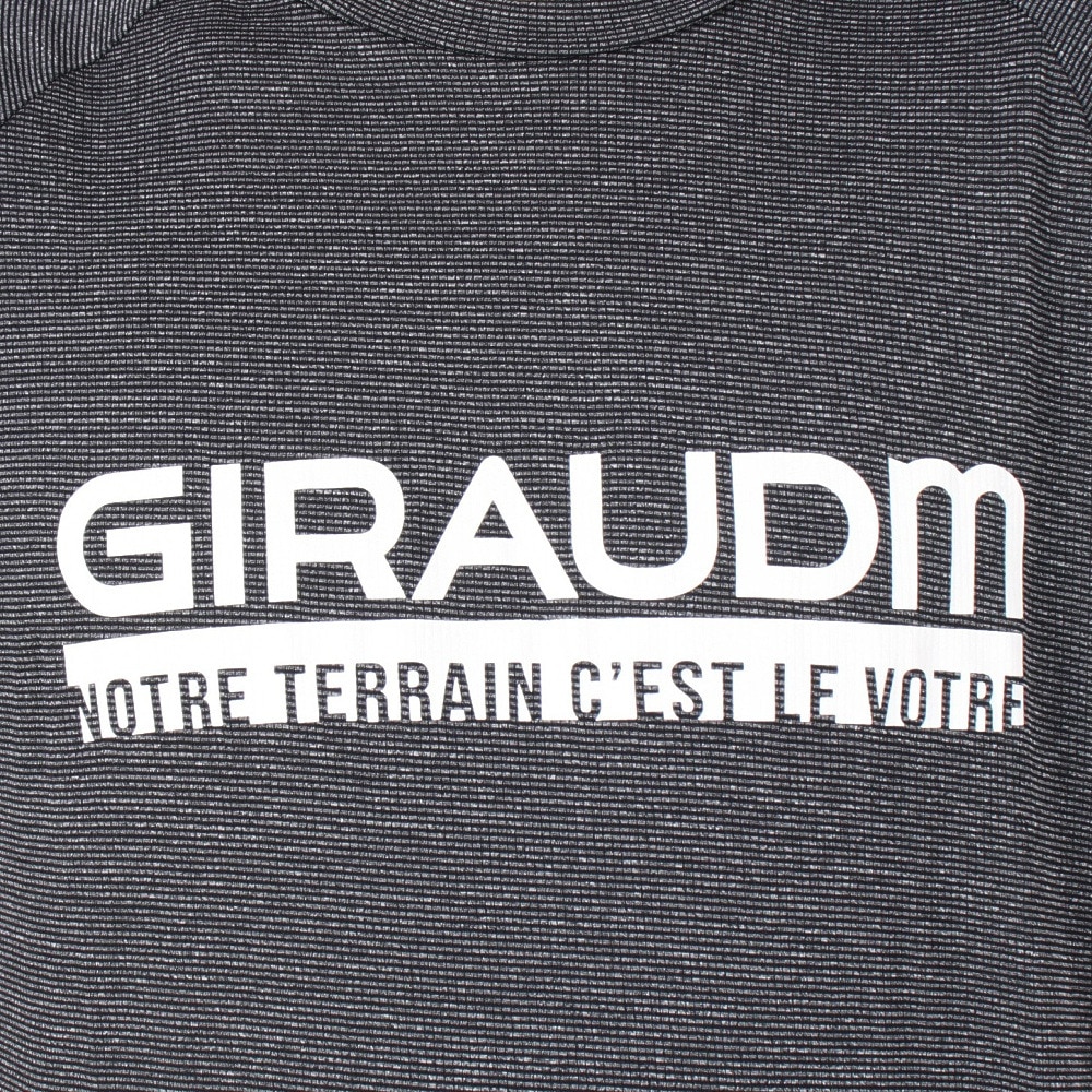 ジローム（GIRAUDM）（メンズ）ドライ 吸汗速乾 接触冷感 UVカット 半袖Tシャツ 863GM1ES6707 BLK 冷感 クール★★★