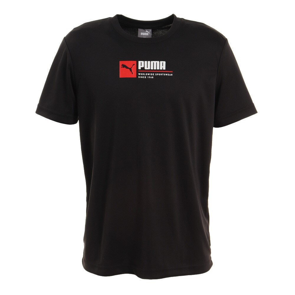  LOGO 半袖Tシャツ 847522 01 BLK