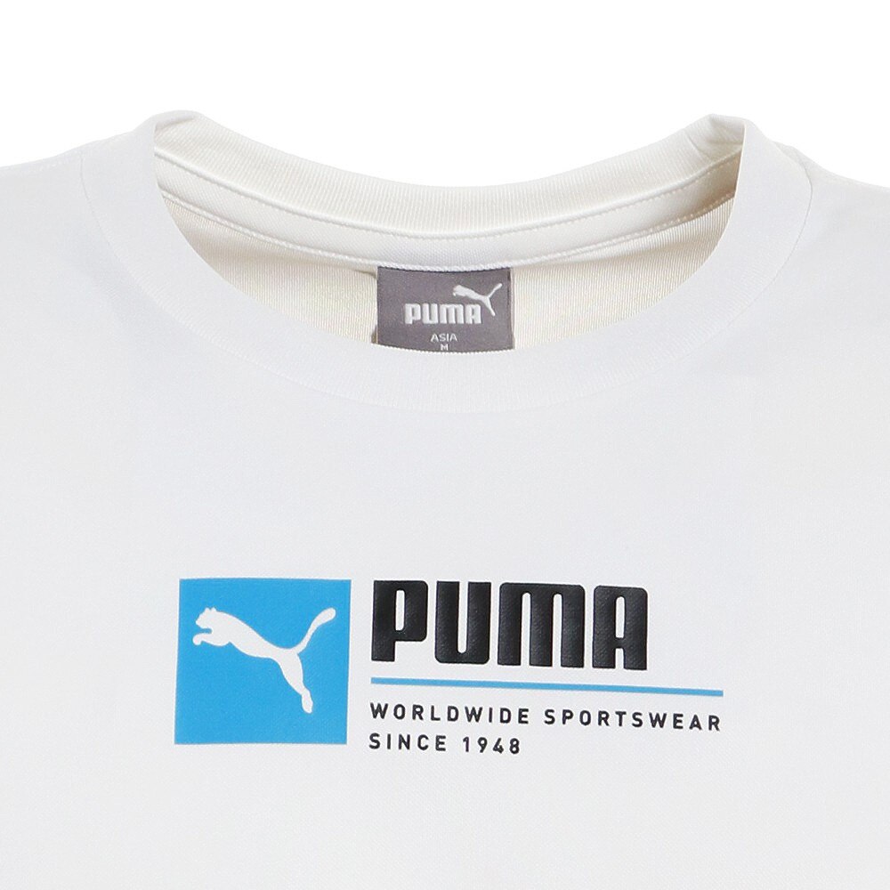 プーマ PUMA 04 589884 OWHT STYLE TECH メンズ 半袖ポロシャツ 超熱 STYLE