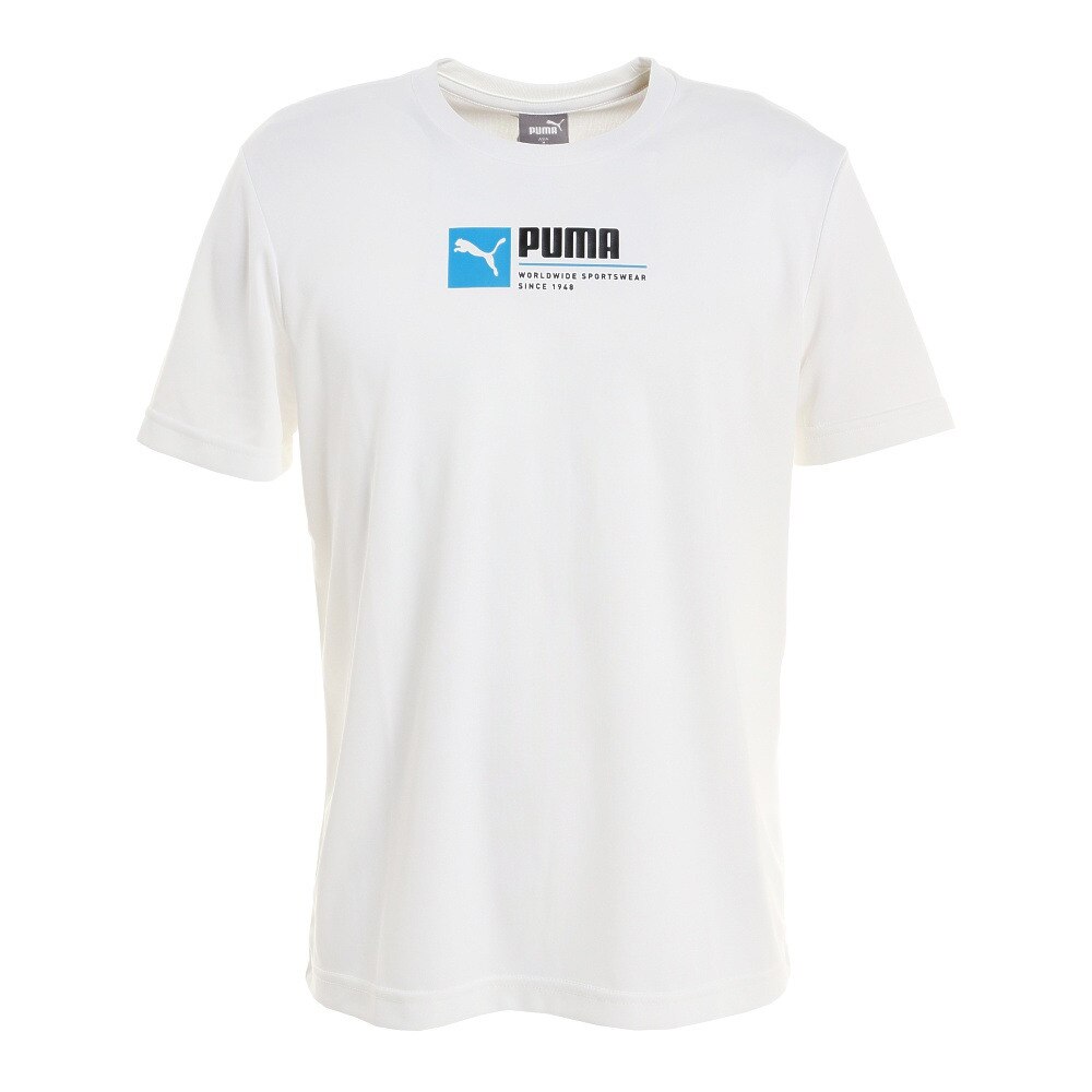  LOGO 半袖Tシャツ 847522 02 WHT