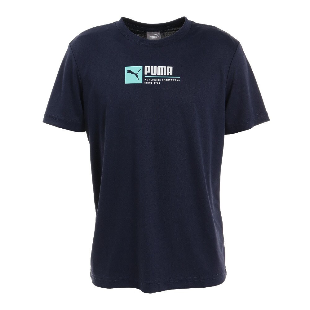 LOGO 半袖Tシャツ 847522 06 NVY
