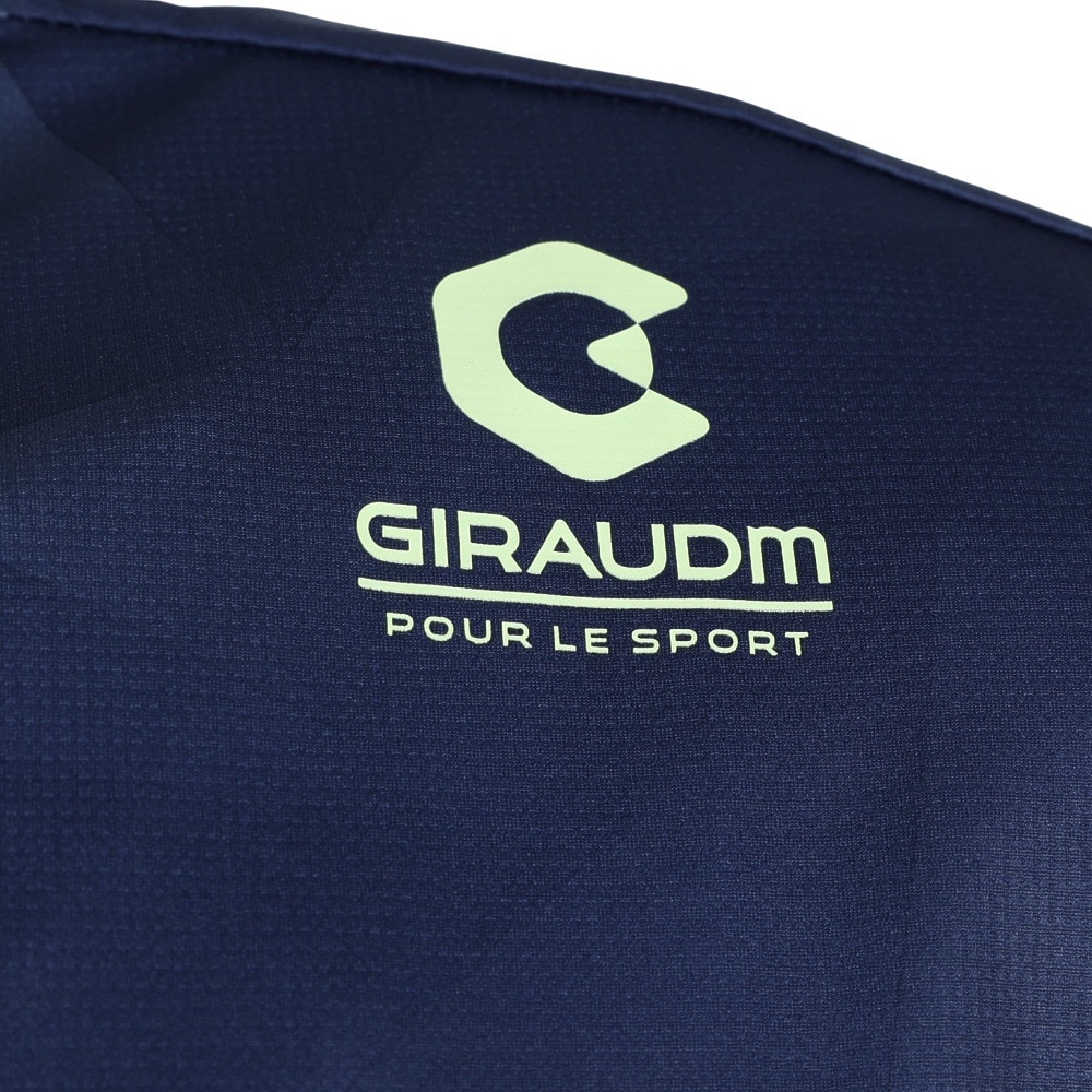 ジローム（GIRAUDM）（メンズ）洗っても機能が続く UV 吸汗速乾 ドライプラスプロ 半袖Tシャツ 863GM1DT6695 NVY