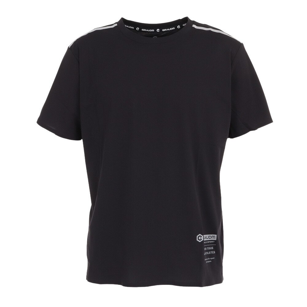  洗っても機能が続く UV 吸汗速乾 ドライプラス テッククロス Tシャツ 863GM1SD6718 BLK