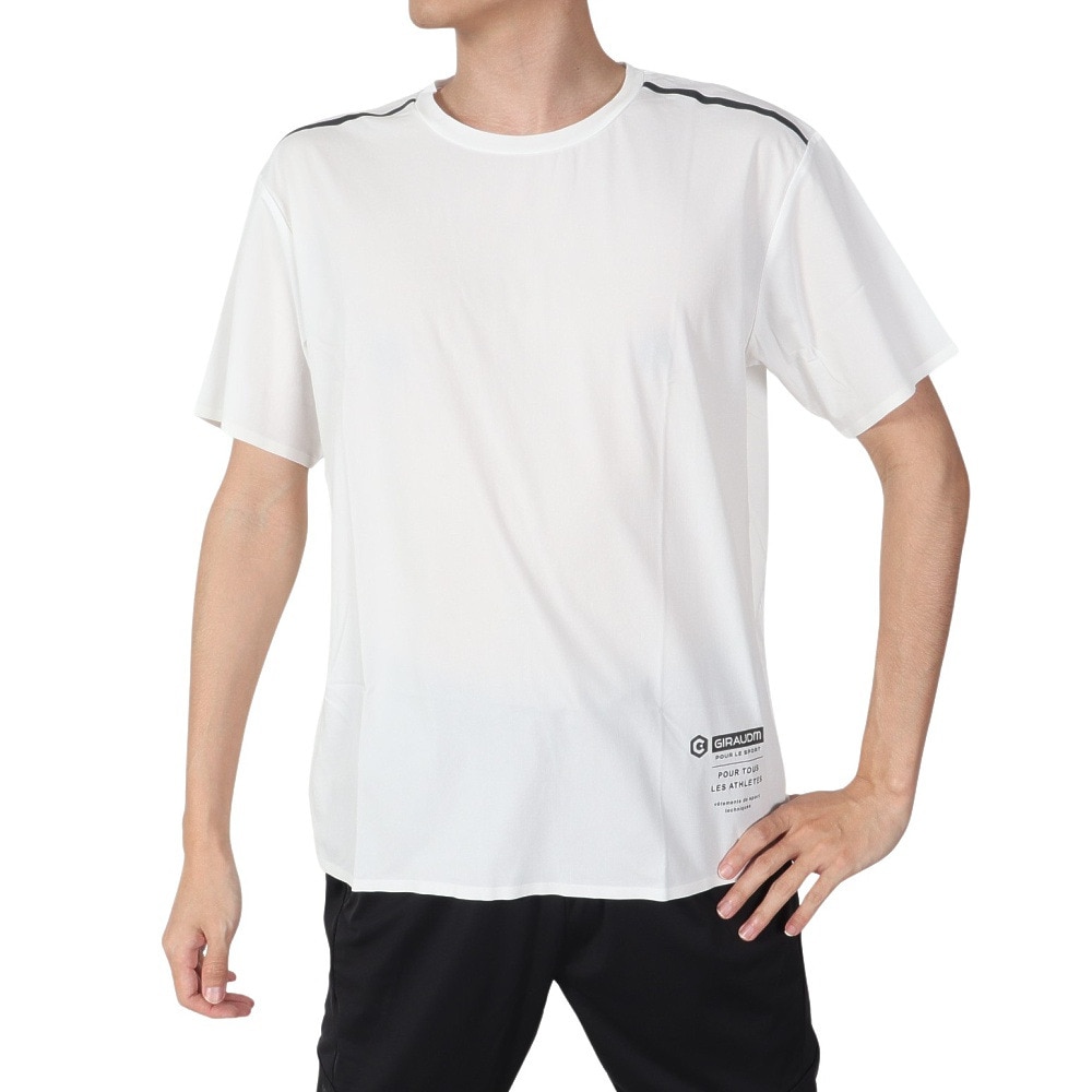 ジローム｜ドライ 吸汗速乾 UVカット テッククロスTシャツ 863GM1SD6718 WHT - スポーツ用品はスーパースポーツゼビオ
