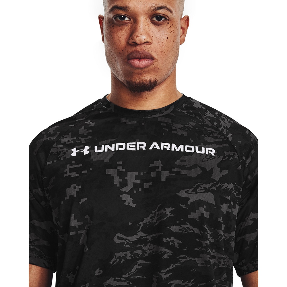 アンダーアーマー（UNDER ARMOUR）（メンズ）Tシャツ メンズ 半袖 テック カモ 1361698 012 カットソー
