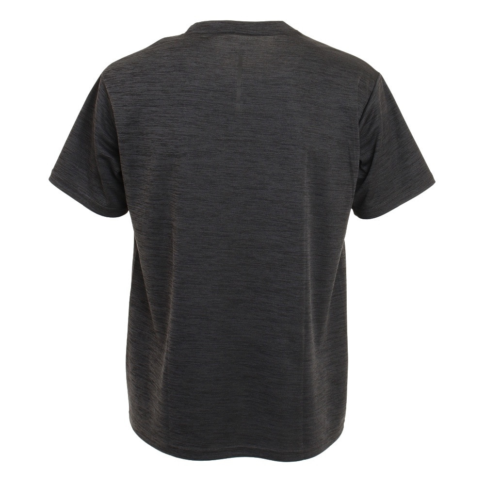 デュアリグ（DUARIG）（メンズ）接触冷感 吸汗速乾 UVカット カチオン 半袖Tシャツ863D1SD6839 BLK 冷感 クール★★★