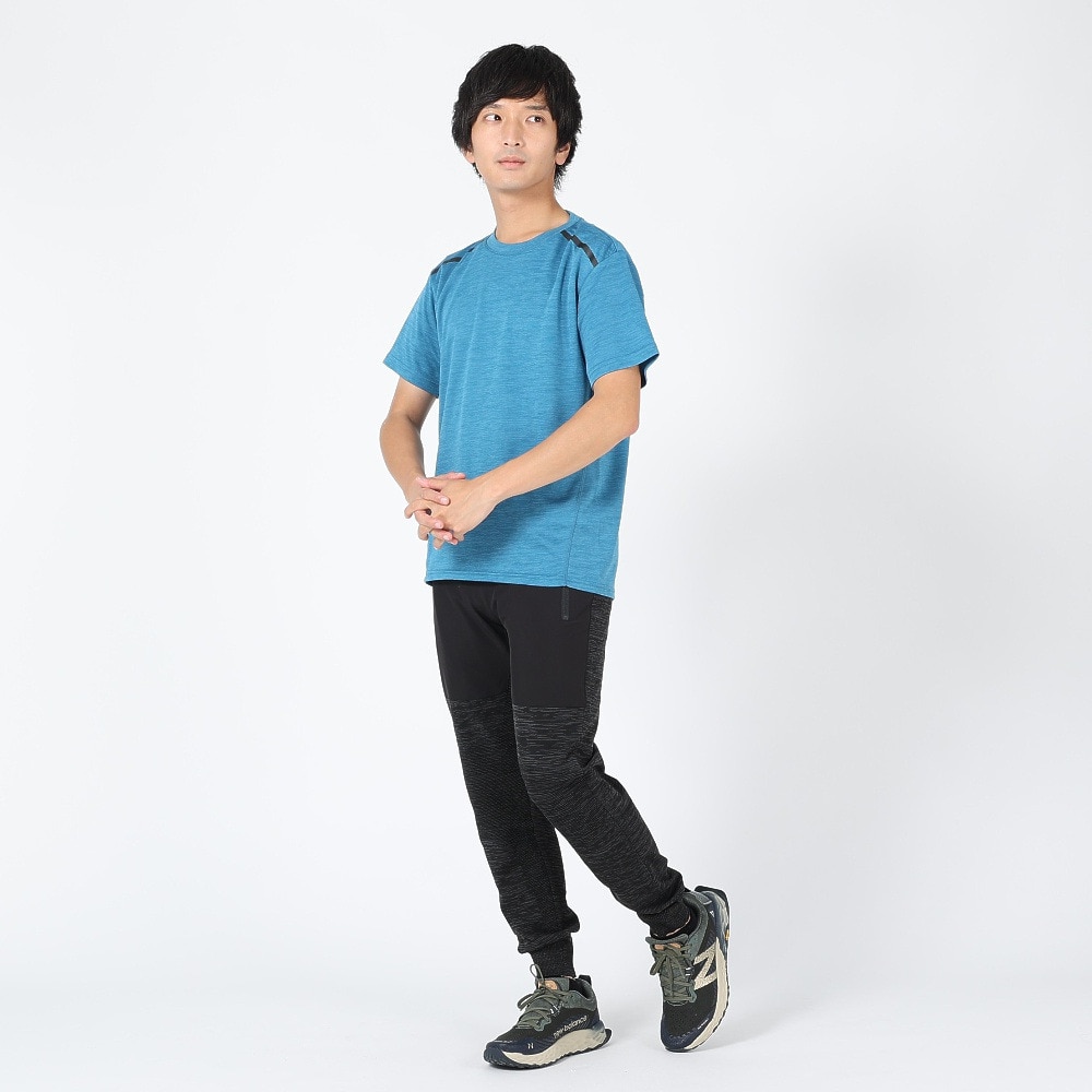 デュアリグ（DUARIG）（メンズ）接触冷感 吸汗速乾 UVカット カチオン 半袖Tシャツ 863D1SD6839 BLU 冷感 クール★★★