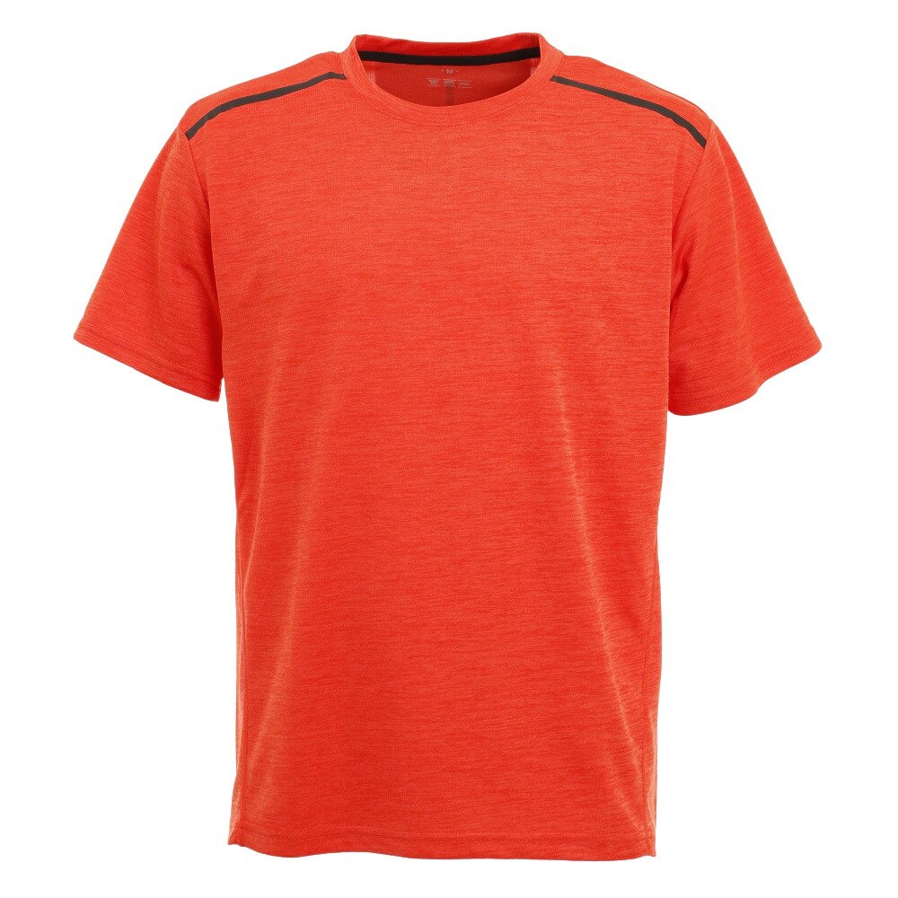  接触冷感 吸汗速乾 UV ドライプラスクール カチオン 半袖Tシャツ 863D1SD6839 ORG 冷感 接触冷感 クール