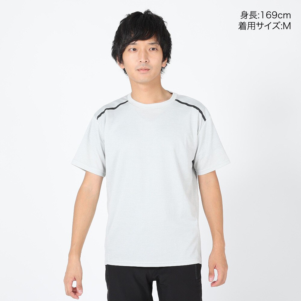 デュアリグ（DUARIG）（メンズ）半袖Tシャツ メンズ 接触冷感 吸汗速乾 UV 863D1SD6839 WHT  スポーツ用品はスーパースポーツゼビオ